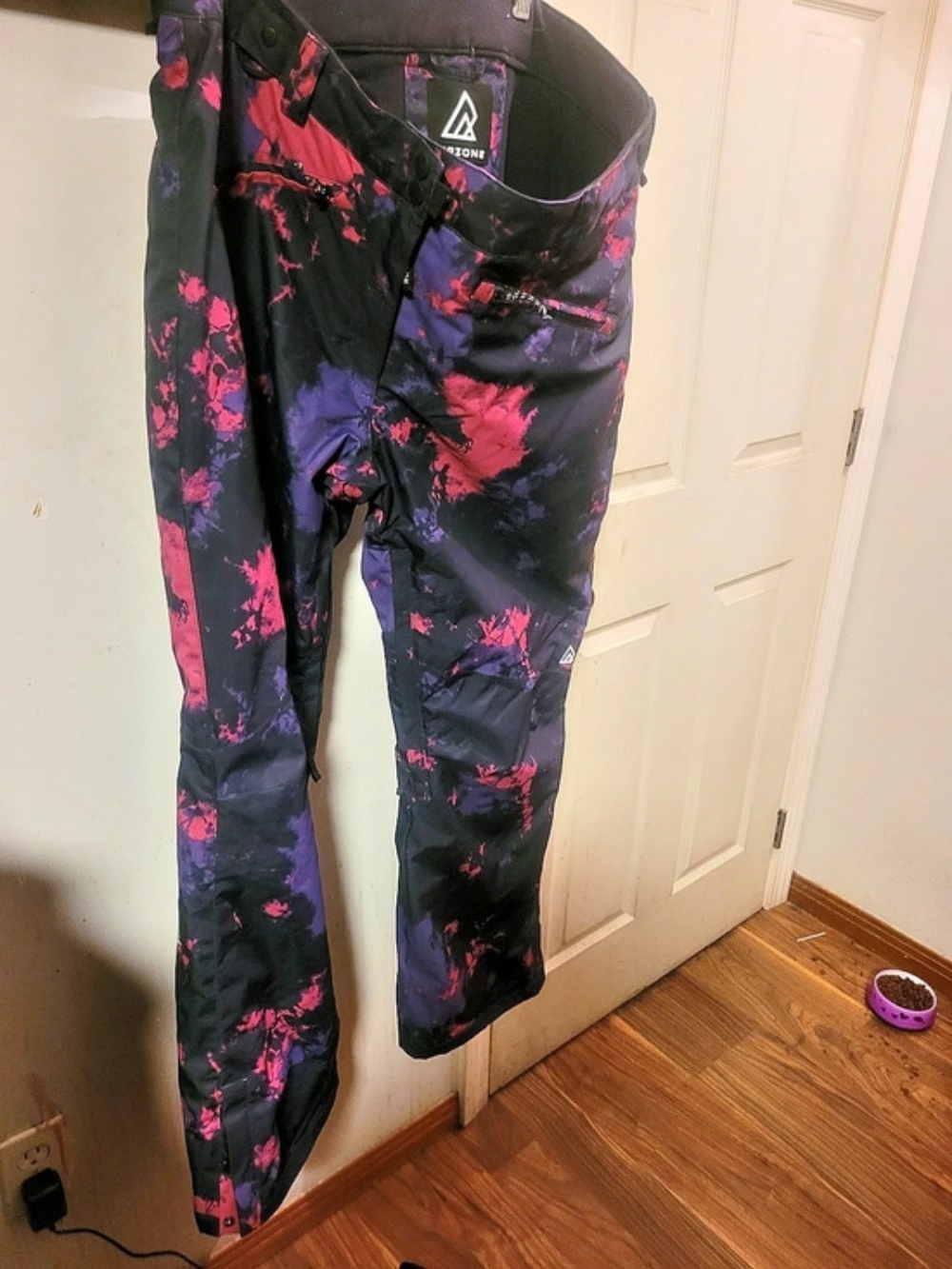 Ripzone Women's Smokey Tie Dye Insulated  Snow Pants XL